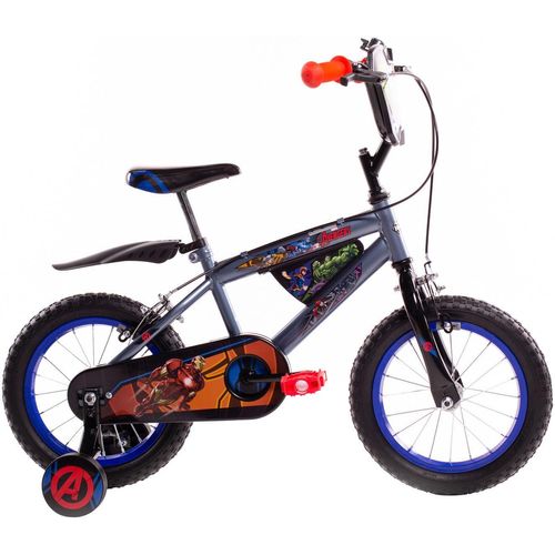 Kinderfahrrad HUFFY Gr. 24, grau, Fahrräder, Kinder, 24cm, 14 Zoll (35,56cm) hinten: 14 Zoll (35,56cm)