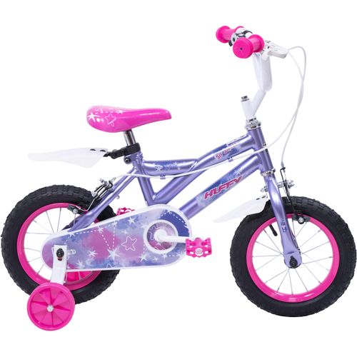 Kinderfahrrad HUFFY "Huffy So Sweet 12-Zoll Lila" Gr. 22, lila, Fahrräder, Kinder, 22cm, 12 Zoll (30,48cm) hinten: 12 Zoll (30,48cm)