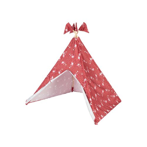 lupilu® Holz Tipi Spielzelt (rot)