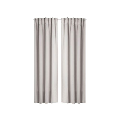 Home Wohnideen Fertigschal Verdunklungsstoff 2er Pack (grau, 245 x 140 cm) 245 x 140 cm