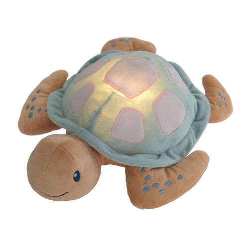 Playtive Stofftier mit LED Nachtlicht 20cm (Schildkröte)