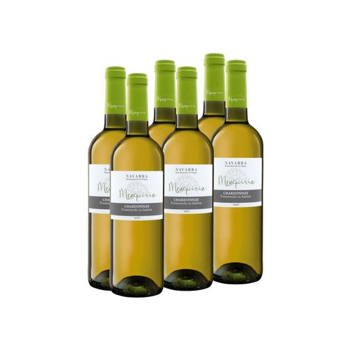 6 x 0,75-l-Flasche Weinpaket Mezquiriz Chardonnay DO trocken, Weißwein