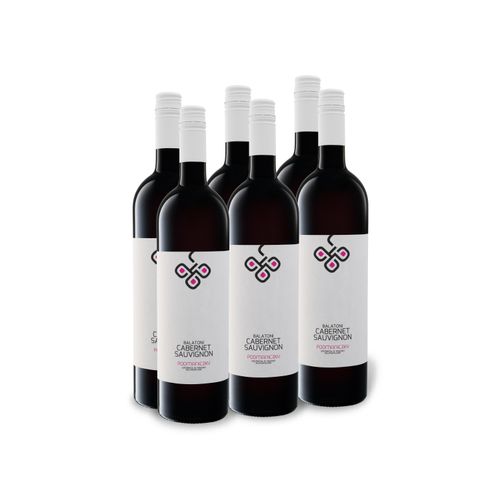 6 x 0,75-l-Flasche Weinpaket PODMANICZKY Balatoni Cabernet Sauvignon PGI trocken, Rotwein