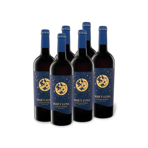 6 x 0,75-l-Flasche Weinpaket Mar y Luna Tinto Garnacha Tintorera