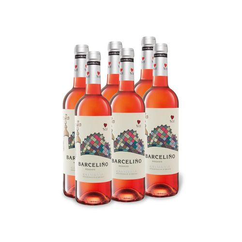 6 x 0,75-l-Flasche Weinpaket Barceliño Catalunya DO trocken, Roséwein