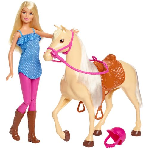 Barbie Puppe Barbie Pferd & Puppe