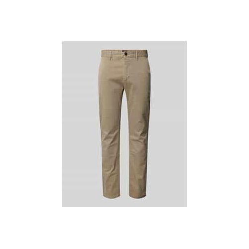 Slim Fit Chino mit Gürtelschlaufen