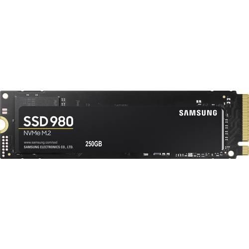 Samsung 980 250 GB Interne M.2 PCIe NVMe SSD 2280 M.2 NVMe PCIe 3.0 x4 Retail MZ-V8V250BW