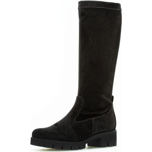 Gabor Damen Klassische Stiefel, Frauen Stiefel,langschaftstiefel,reißverschluss,Boots,Winterstiefel,Winterschuhe,schwarz,42.5 EU / 8.5 UK