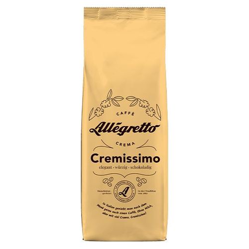 Allegretto Cremissimo, 500g, ganze Bohne