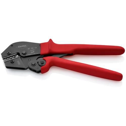 Knipex Knipex-Werk 97 52 13 Crimpzange Unisolierte Rohrkabelschuhe, Unisolierte Quetschkabelschuhe, Unisolierte Quetschverbinder, Unisolierte Pressverbinder,