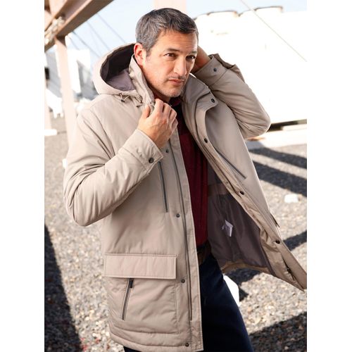 Funktionsjacke MARCO DONATI, Herren, Gr. 48, beige (sesam), 100% Polyester, Wattierung:100% Polyester, unifarben, Langarm, Jacken