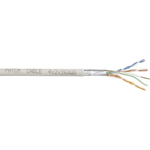 TRU COMPONENTS Netzwerkkabel CAT 6 SF/UTP 4 x 2 x 0.27 mm² Weiß 100 m