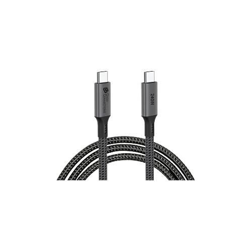 USB 4.0 Lade/-Datenkabel Good Connections, USB-C an USB-C, Leistung 240 W, bis 40 Gbit/s, Länge 1 m, schwarz