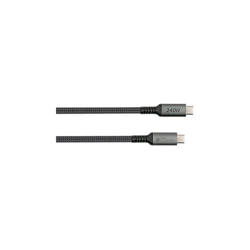 USB 2.0 Lade/-Datenkabel Good Connections, USB-C an USB-C, Leistung 240 W, bis 480 Mbit/s, Länge 2 m, schwarz