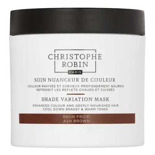 Christophe Robin - Shade Variation Mask - Kühles Braun Haarmaske - colorist Shade Variatn Ash Brown 250ml