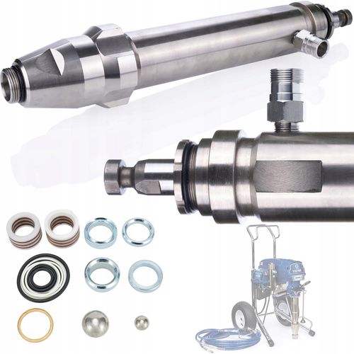 Rosfix Förderpumpe für Graco Vortex Maxlife MARK X + Reparaturset für Graco Spritzgeräte