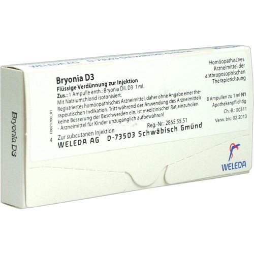 Bryonia D 3 8 ML