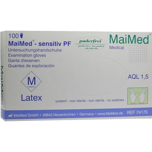 Maimed-Sensitiv Puderfrei Gr. M 100 ST