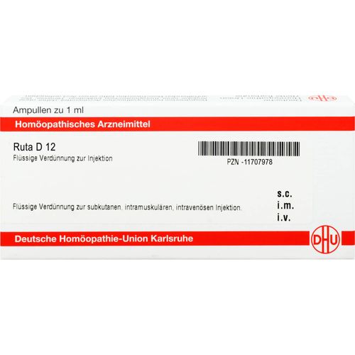 Ruta D12 Ampullen 8 ML