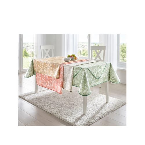 Tischdecke Gr. 5, beige, B:140cm L:190cm, Tischdecken, Gartentischdecke Tischdecke