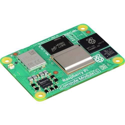 Raspberry Pi® Compute Modul 5 CM5108000 (8 GB RAM / 0 GB eMMC / WiFi) 4 x 2.4 GHz