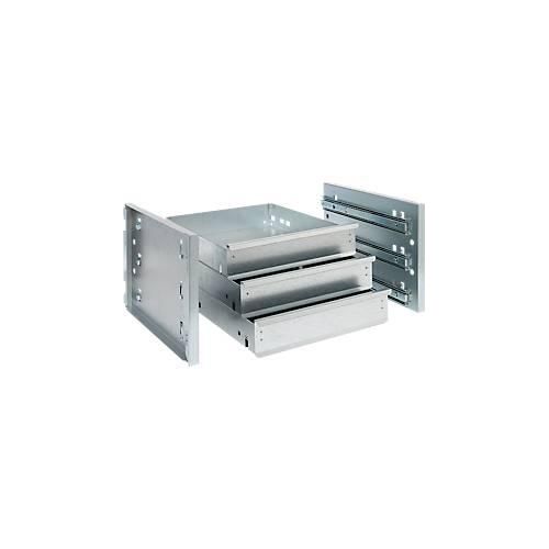 Schäfer Shop Genius Schubladenblock EcoSchub für FS Putzmittel- und Materialschränke, 3 Schubladen, B 445 x T 490 x H 300 mm