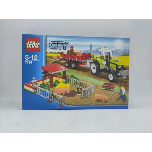 LEGO City 7684 - Ferkel-Gehege mit Traktor