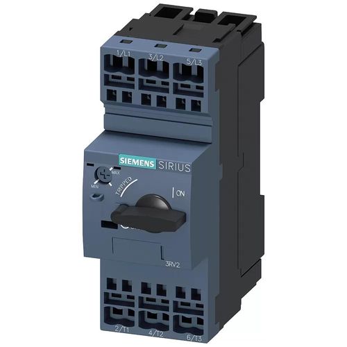 Siemens Leistungsschalter, S0, Motorschutz, Class 10, A-ausl. 17-22A, N-ausl. 286A 3RV20214CA20