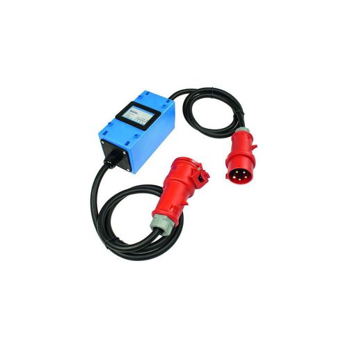 PROTEC.class PMID 400V/16A Stromzähler mit Zuleitung, CEE-Stecker und CEE-Kupplung, 400V/16A, 2x1,5m H07RNF5G2,5