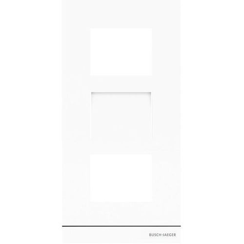 Busch-Jaeger 41383CF-W-03 Busch-Welcome® IP: Frontplatte Video 1/3, Edelstahl (2TMA130160W0010)
