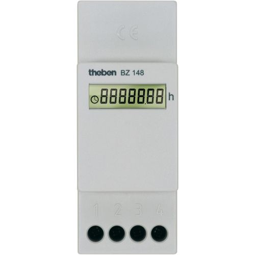 Theben Digitaler Betriebsstundenzähler BZ 148, digital, DIN-Schiene (1480000)
