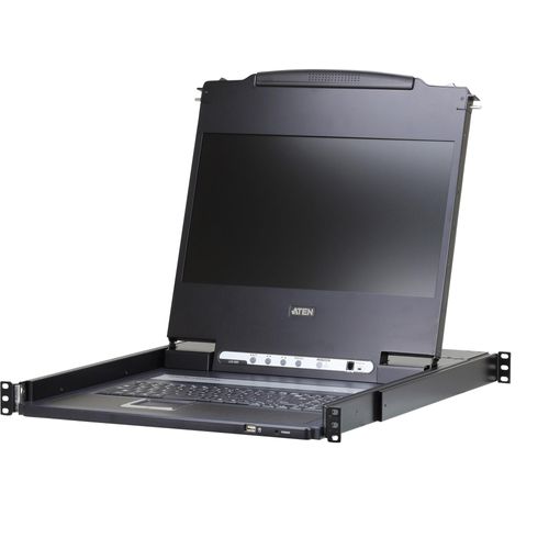 ATEN CL6700MW KVM-Konsole, LCD, DVI, HDMI Full HD, ES-Layout