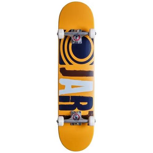 Jart Skateboards Jart Classic Mini Skateboard Kinder Kompettboard (Braun/Blau/Weiß)