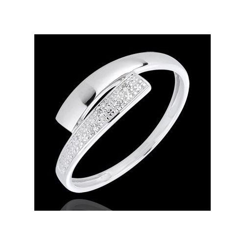 Edenly Diamantring Glanzlicht in WeiÃŸgold