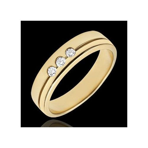 Edenly Trauring Olympia Trilogie - Mitteleres Modell - gelbgold