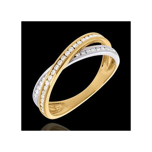Edenly Diamantring Ellipse mit Diamanten besetzt - 0.26 Karat - 43 Diamanten