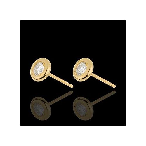 Edenly Diamantohrringe Puppe in Gelbgold