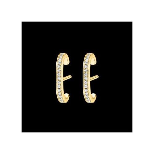 Edenly Ohrstecker mit PavÃ©-Besatz helix piercing Frische - Mini Ellis - 18 Kar