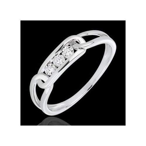 Edenly Diamantring Kraft in WeiÃŸgold