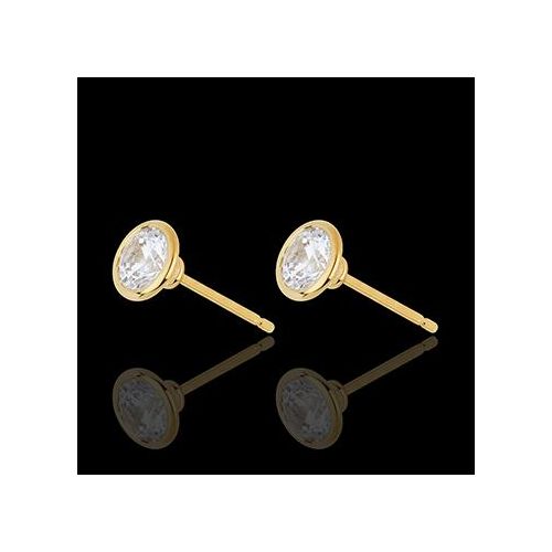Edenly Diamantohrringe Puppe in Gelbgold