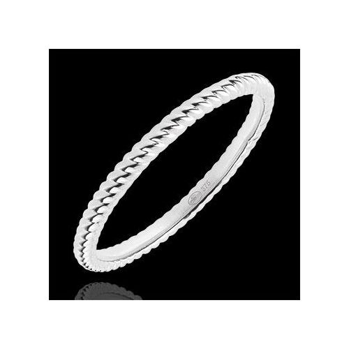 Edenly Ring Goldenes Seil - WeiÃŸgold