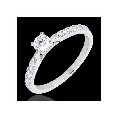 Edenly Diamantring ChÃ©rie in WeiÃŸgold