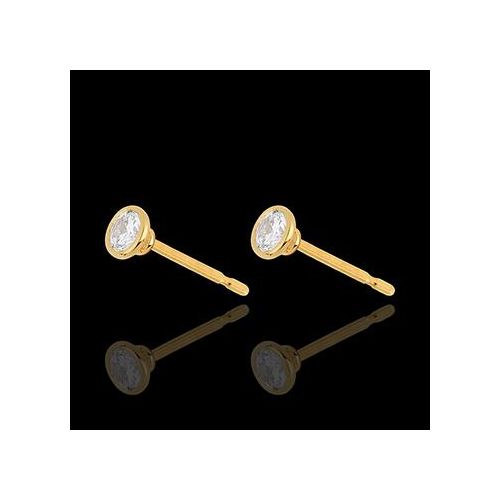 Edenly Diamantohrringe Puppe in Gelbgold
