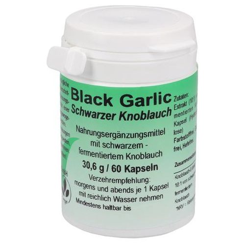 BLACK GARLIC schwarzer Knoblauch Kapseln 60 St