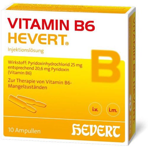 VITAMIN B6 HEVERT Ampullen 10X2 ml