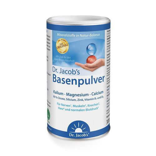 Dr. Jacob's Basenpulver Original Basen-Citrat-Mineralstoffe 300 g