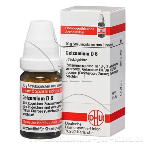 GELSEMIUM D 6 Globuli 10 g