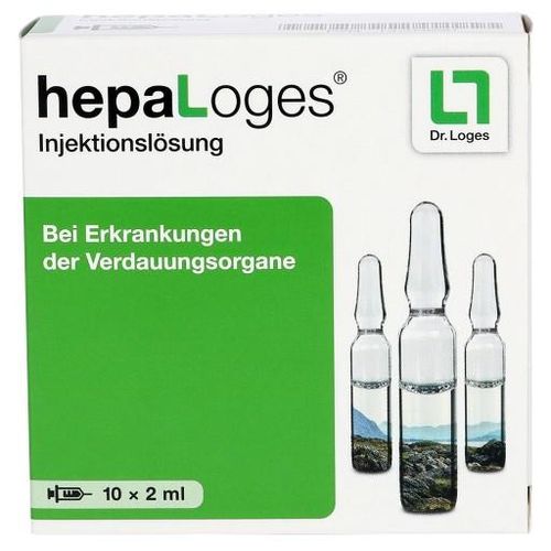 HEPALOGES Injektionslösung Ampullen 10X2 ml