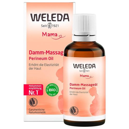 Weleda Damm-Massageöl für geburtsvorbereitende Dammmassagen 50 ml